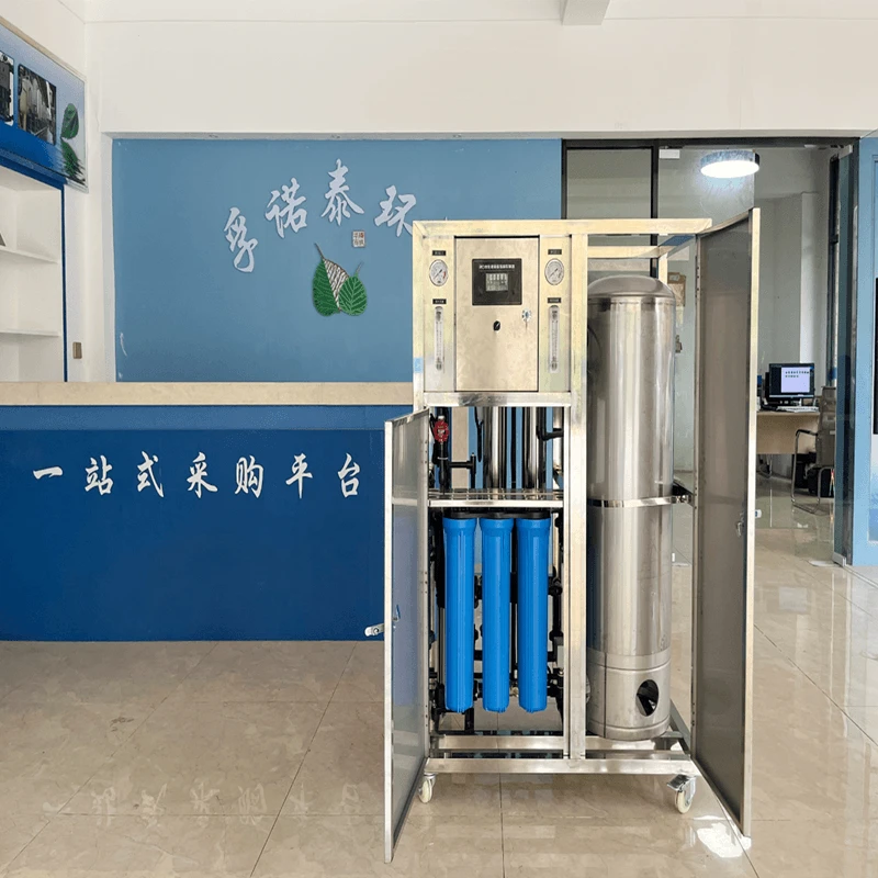 RO water plant with  storage for commercial use