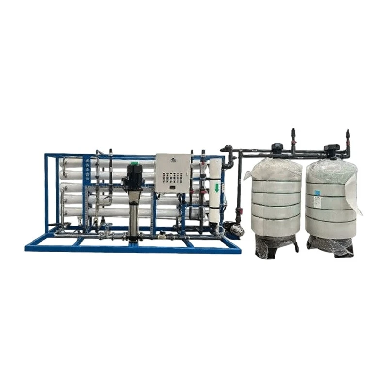 8000 LPH double tank RO plant