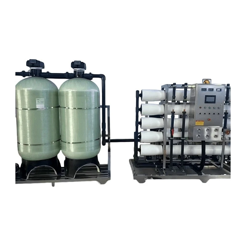 industrial dual storage RO system