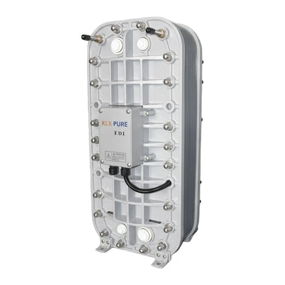 EDI for boiler feed water system