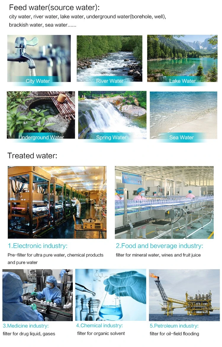 Reverse osmosis systems can treat water sources Reverse osmosis systems can treat water sources