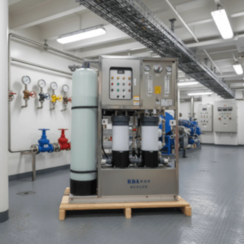 skid mounted salt water reverse osmosis plant